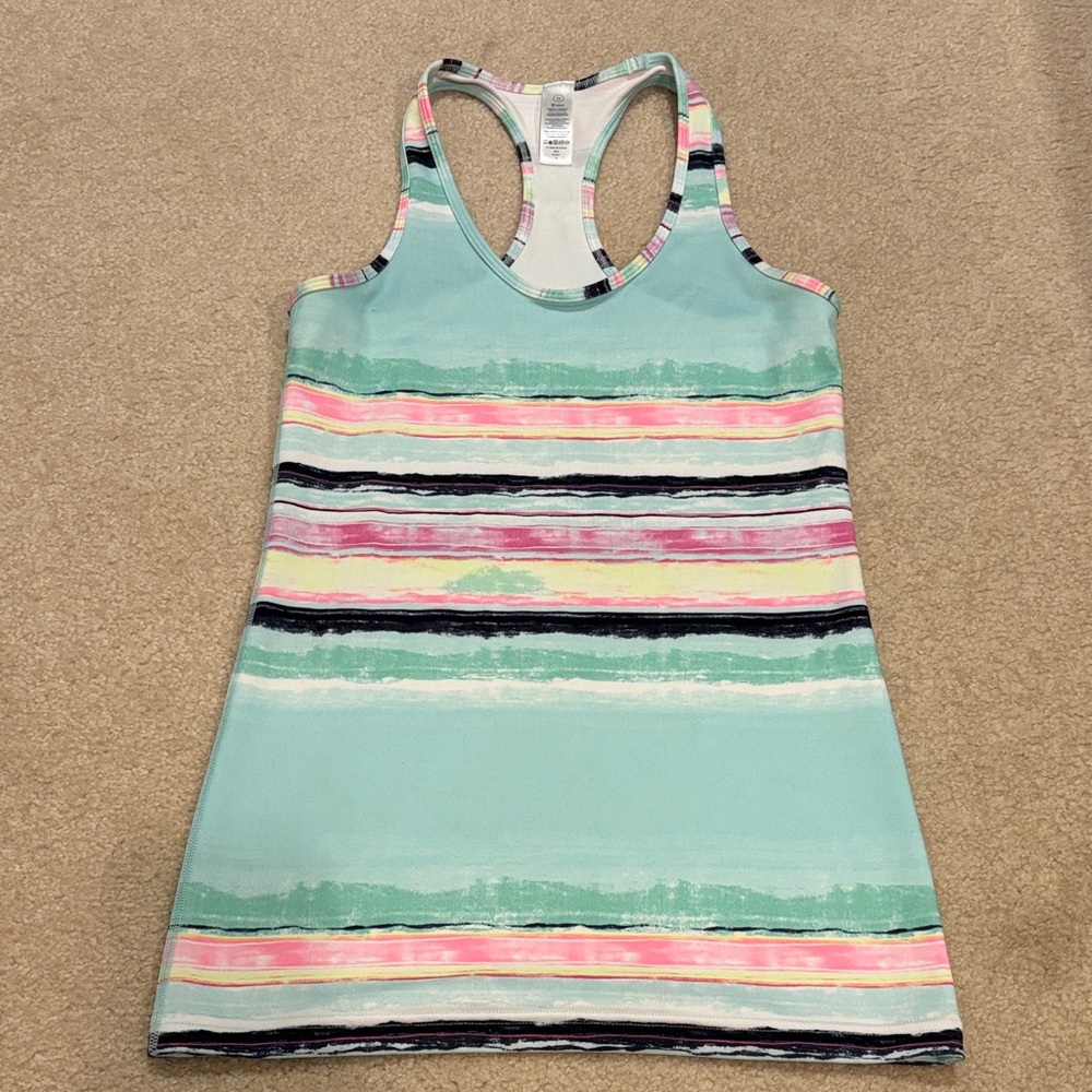 Ivivva stripped racerback tank